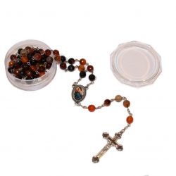 rosario de piedra natural