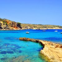 Cala Xarraca, Ibiza, Islas Baleares, Spain (Europe)